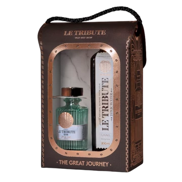 Le Tribute gin 0,05 l 43% + tonic water 200 ml Gift box