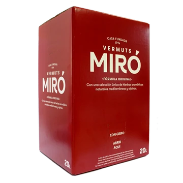 Miró Rosso vermut 20 l 15% (Bag in box)