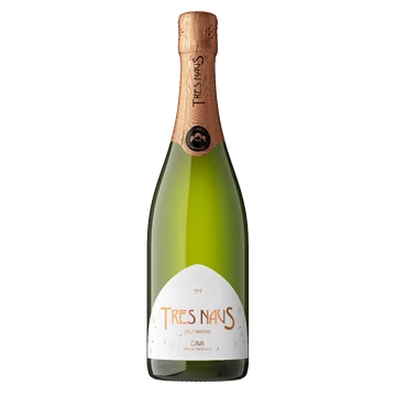 Tres Naus cava Brut Nature 0,75 l 11,5%